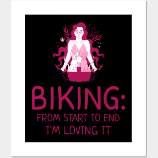 Biking: Loving It, Cyclist Posters and Art